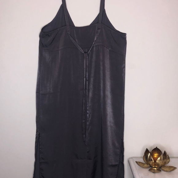 Everly Dark Gray Slipdress - Picture 5 of 6